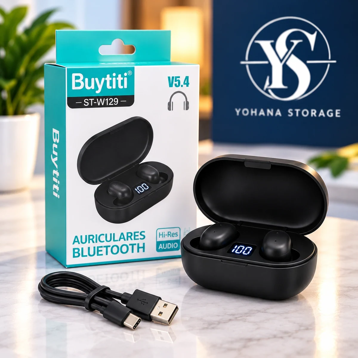 Audífonos Bluetooth Buytiti ST-W129 V5.4